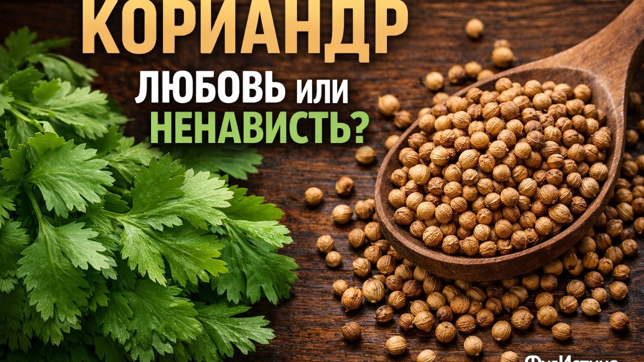 КОРИАНДР: специя, пережившая цивилизации
