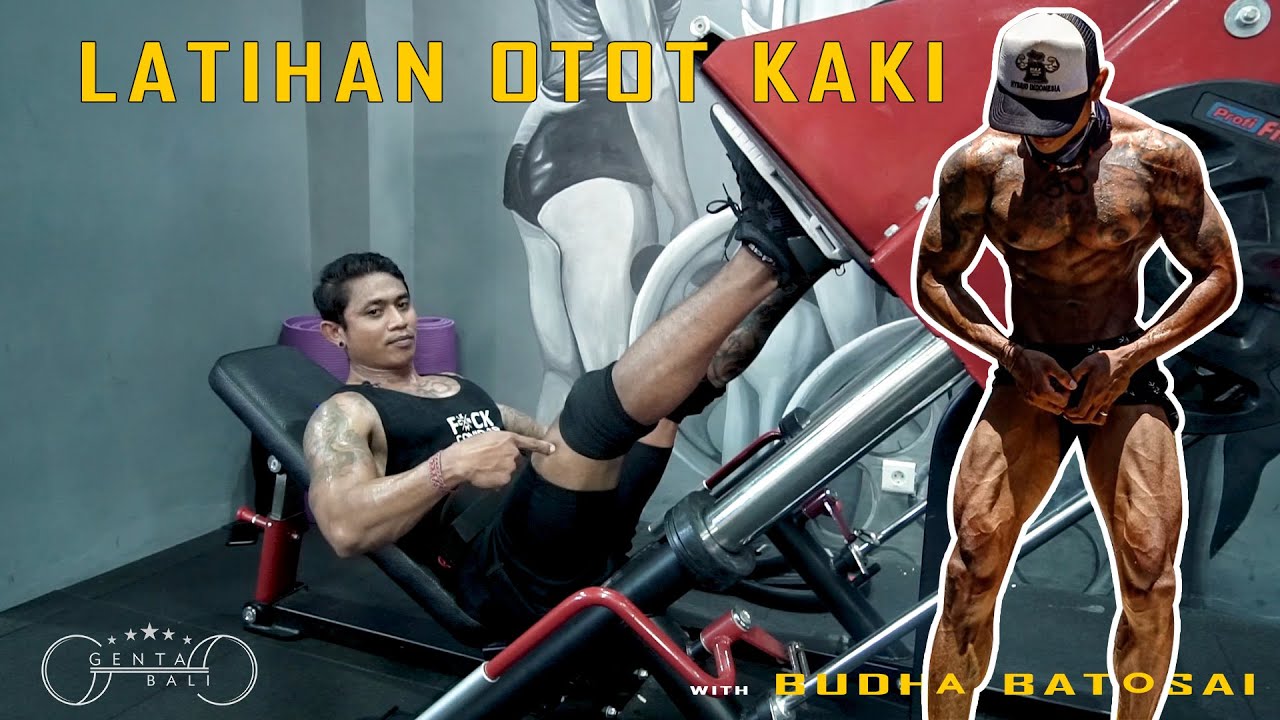 LATIHAN OTOT KAKI UNTUK PEMULA || LEG DAY || BUDHA BATOSAI
