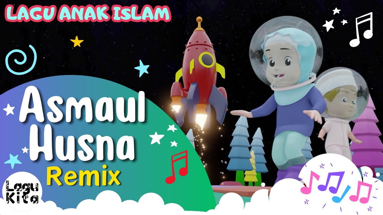 ASMAUL HUSNA ( Remix Version) | Diva Bernyanyi | Lagu Anak Islami