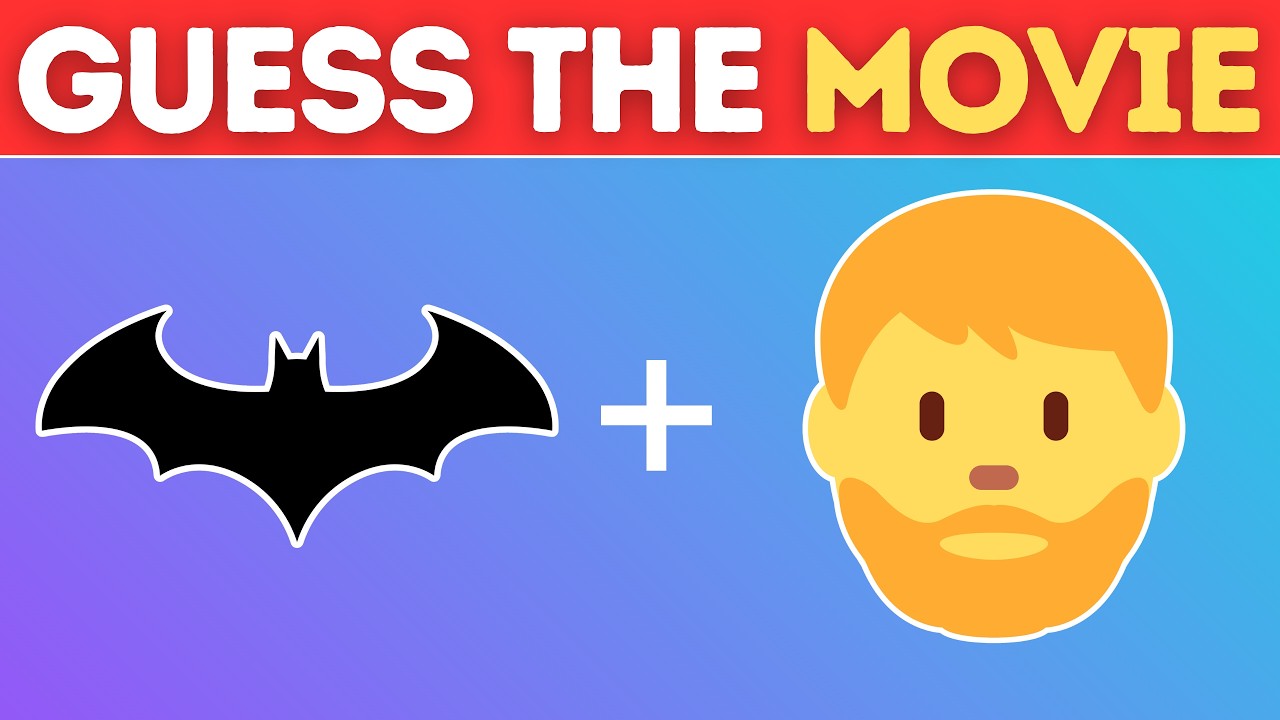 Guess the Movie by Emoji 🎬🍿 | 40 Movie Quiz Questions!