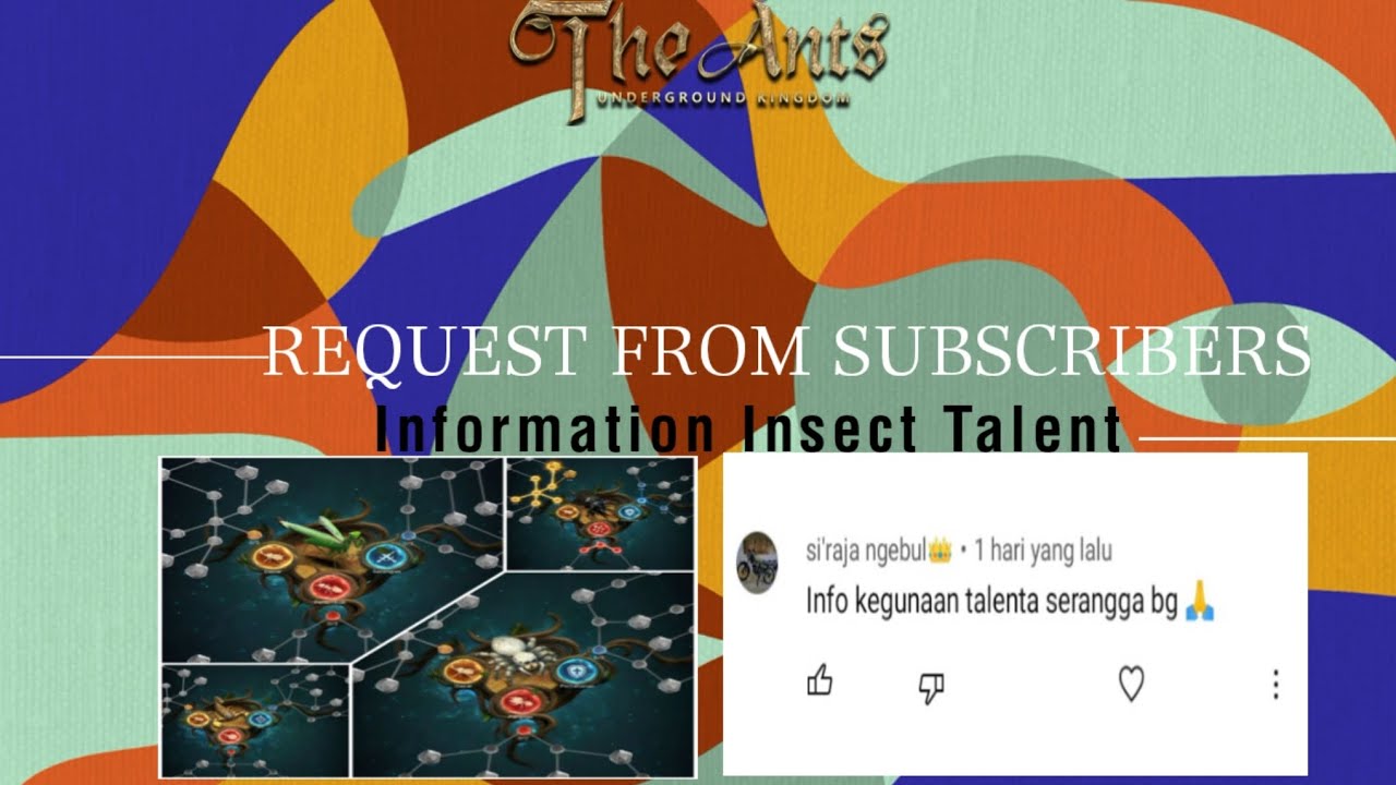 The Ants:Information Insect Talent|Request From Subscribers (@besta1602 @theantsglobal)