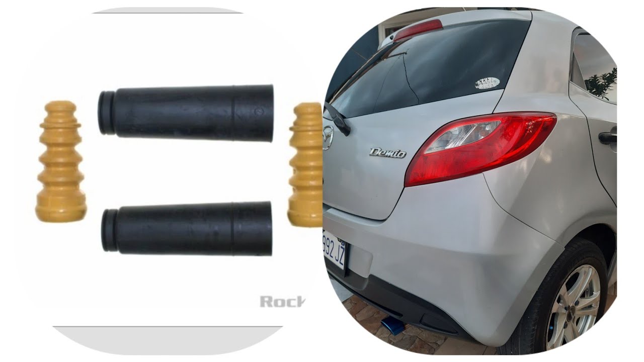 Mazda 2/ Demio/Ford Fiesta Rear Shock Buffer Rubber And Boot Replacement