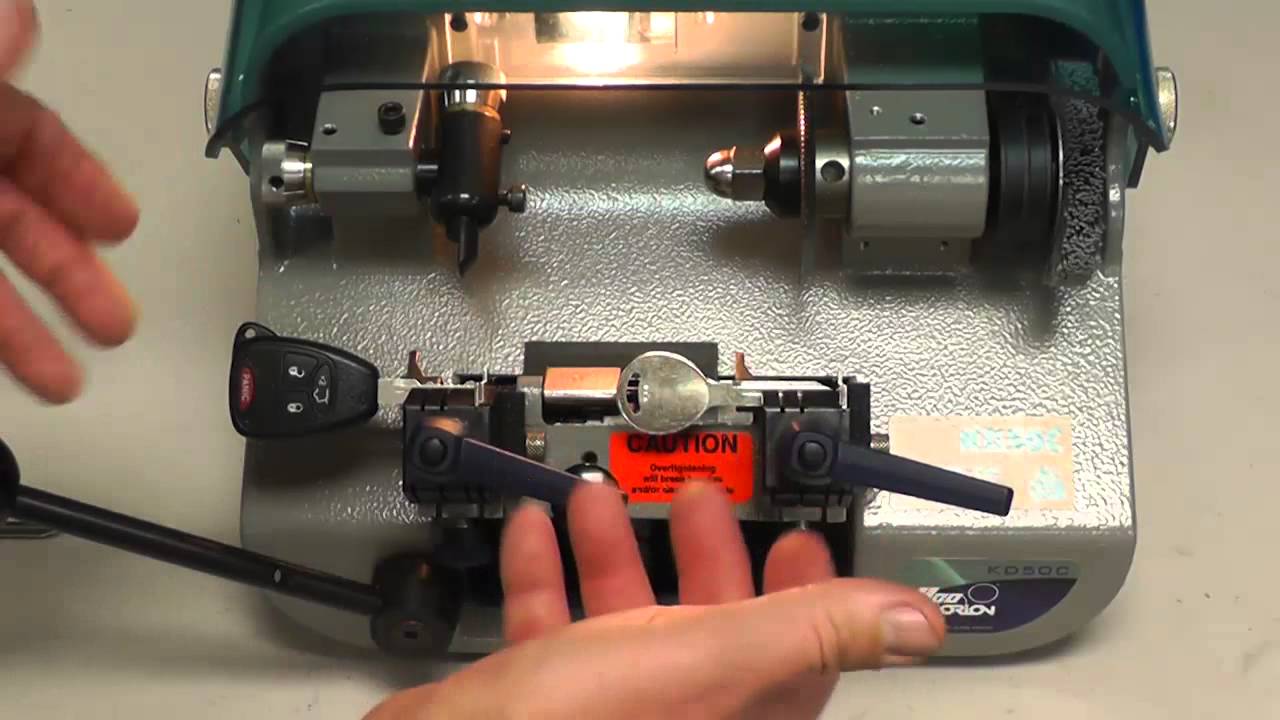 KD50 Key Machine Operation – Double Sided