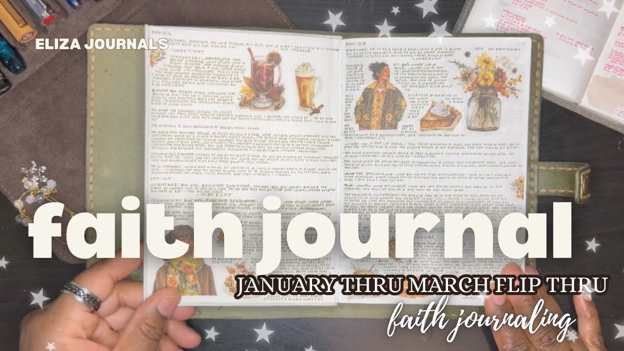 Faith Journal Flip Through | Christian Journaling Inspiration