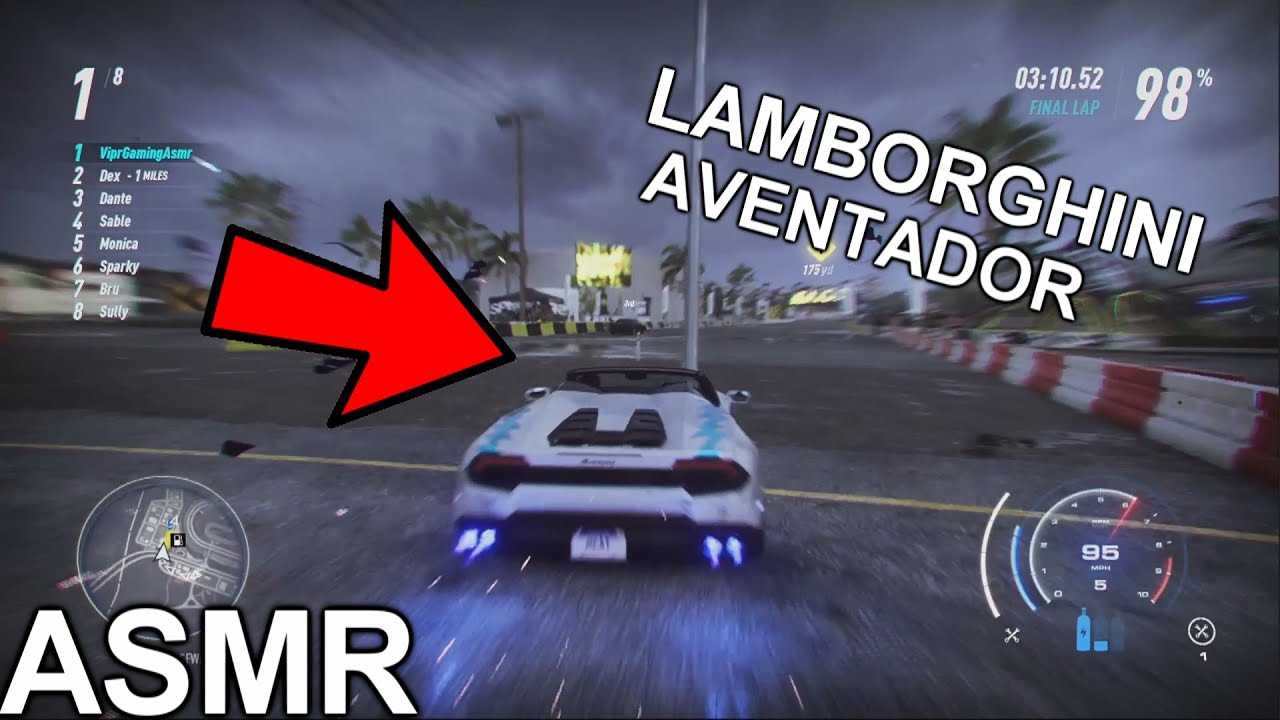 ASMR | Need For Speed Heat | BUYING *LAMBORGHINI AVENTADOR* | Relaxing ASMR Gameplay
