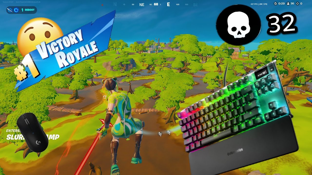 SATISFYING FORTNITE ASMR 🏆(DESTROYING KIDS UNREAL RELOAD😴)