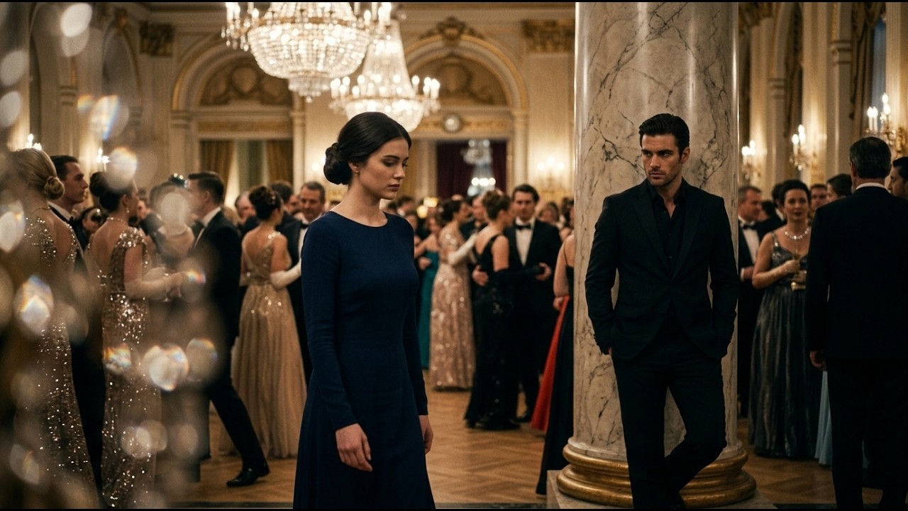 Ignorée au gala — elle part avec grâce, sous le regard du parrain mafieux.