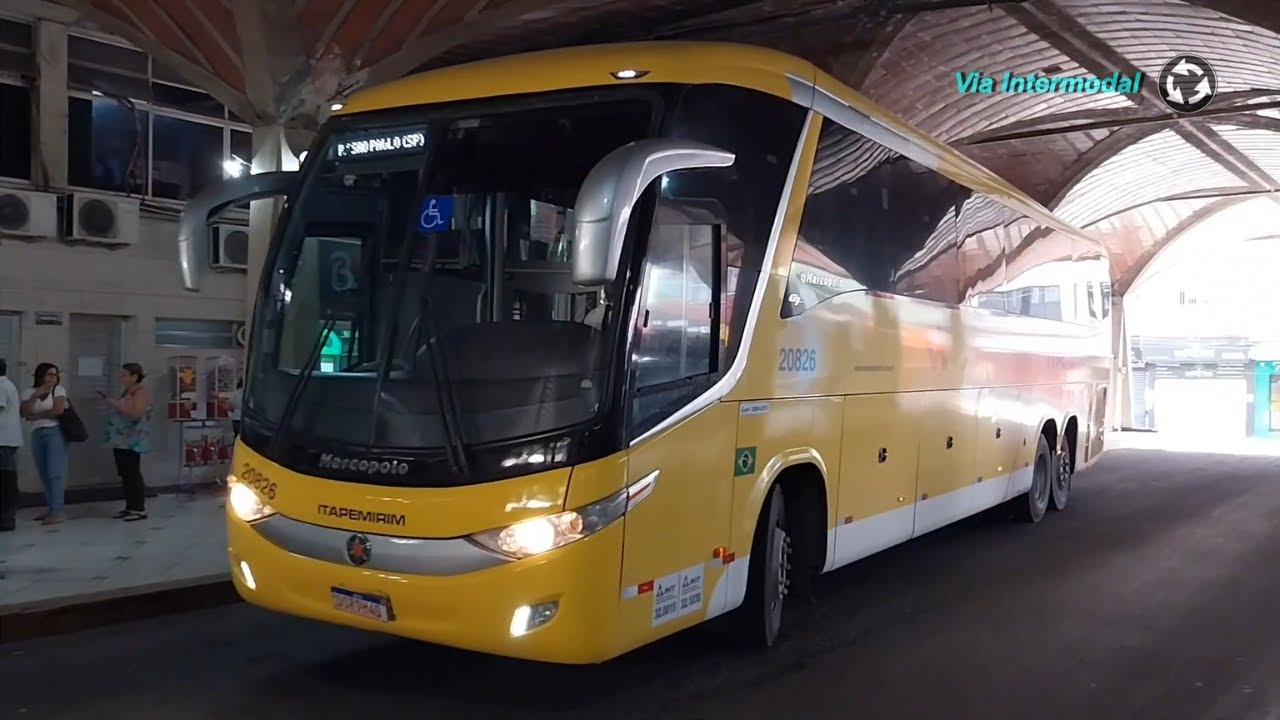 Rodoviária de Barra Mansa (RJ) - Movimentação de ônibus
