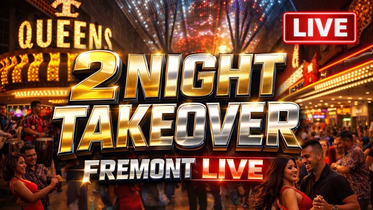 Las Vegas Fremont Street livestream 03/29/26