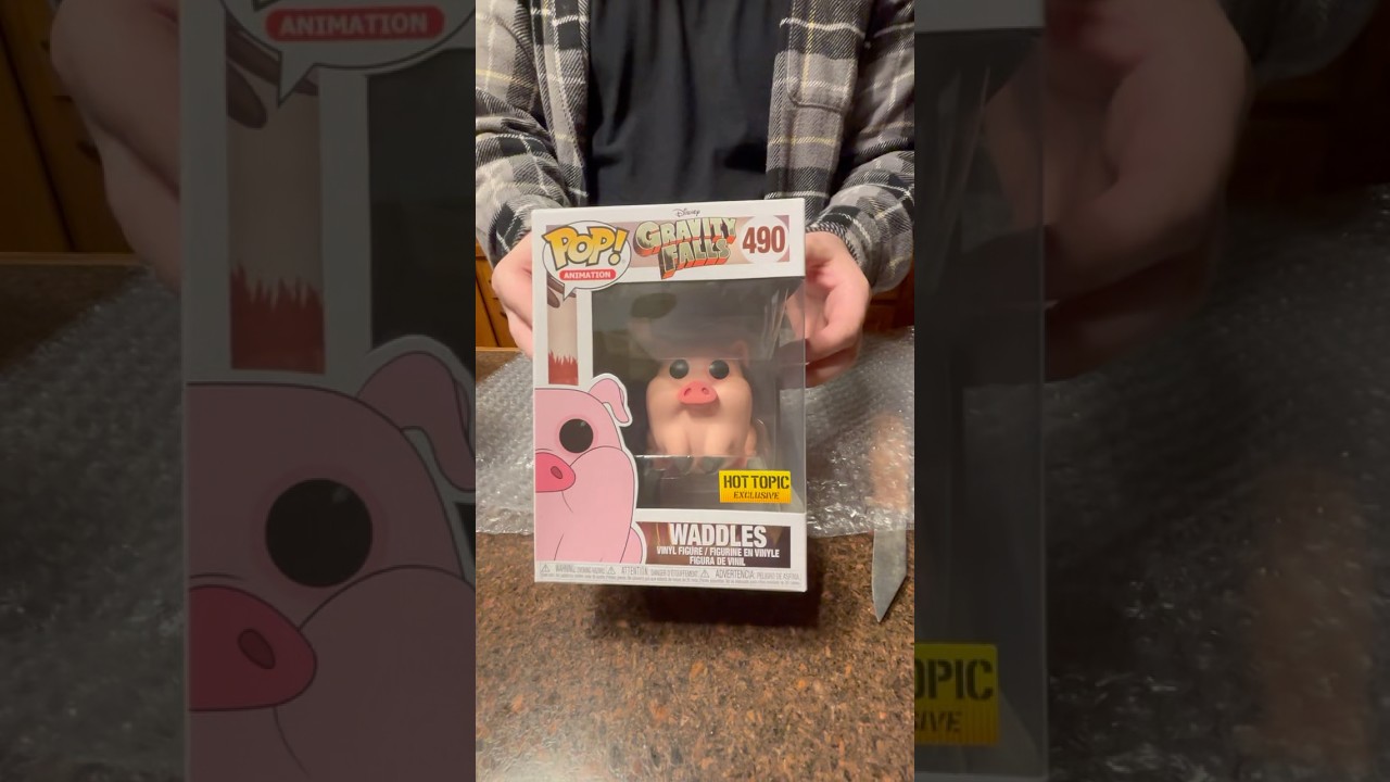 The Cutest Gravity Falls Funko Pop Ever &ndash; Waddles Unboxing