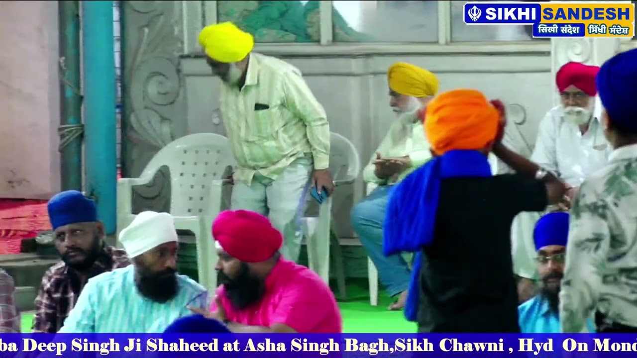 Siksha Diwas And Birthday Celebrations Baba Deep Singh Ji Shaheed at Asha Singh Bagh, Hyd