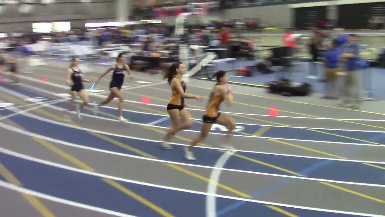 CIAC 2026 Indoor Open - Girls 4x200 Section 1