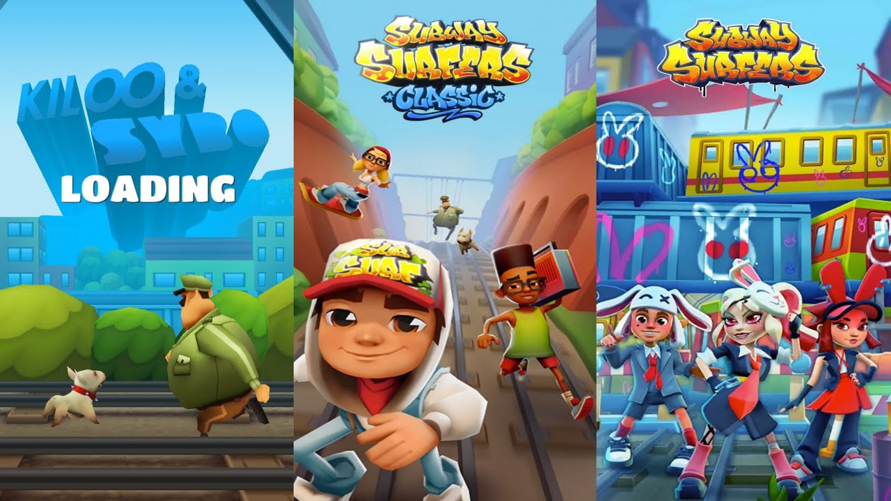 Subway Surfers : Classic 2012 🆚 Classic 2024 🆚 Classic 2025