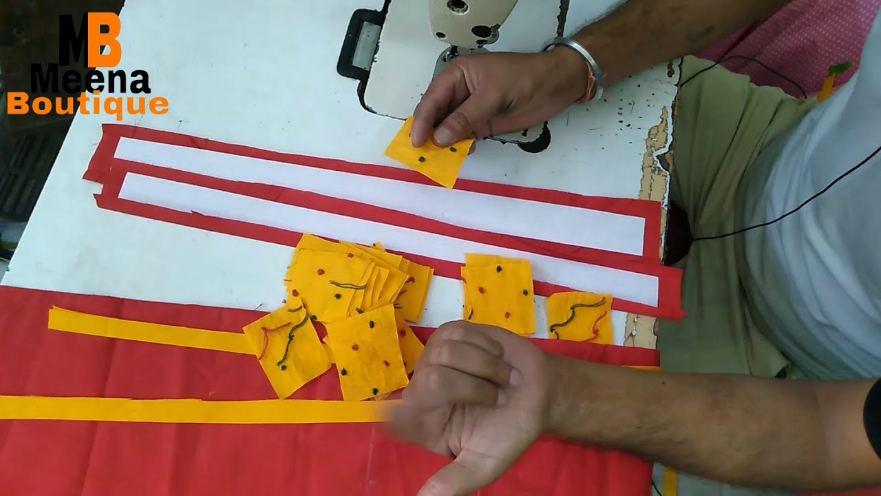 latest  salwar mohri ( PONCHA ) designs cutting and stitching