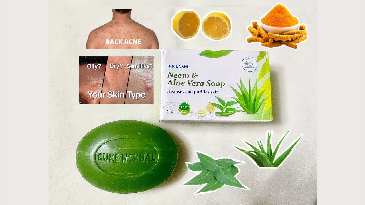 Get Rid of Back Acne & Body Odour!! Neem & Aloe Vera Soap Bar | Stay Refreshed All Day