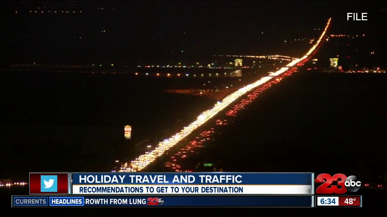 Holiday travel and traffic