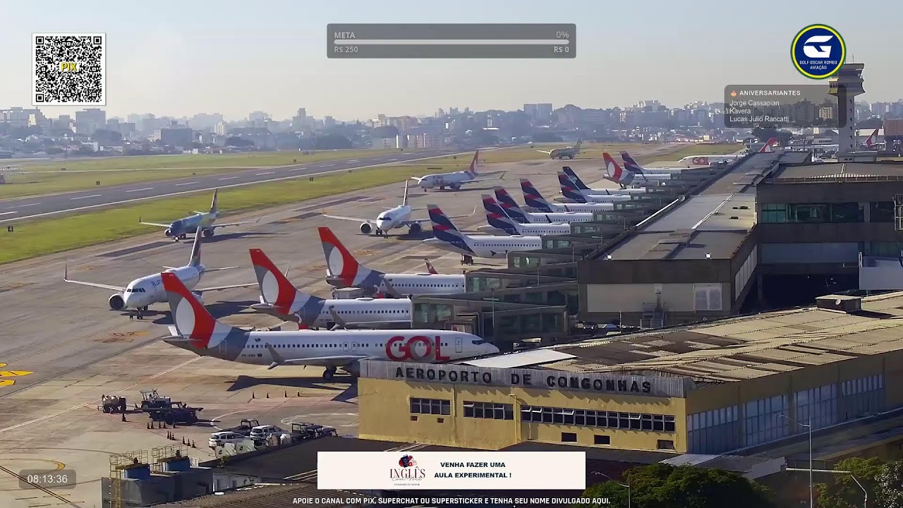 SBSP LIVE #2 - Aeroporto de São Paulo AO VIVO - CGH Airport - 15/03 Noite