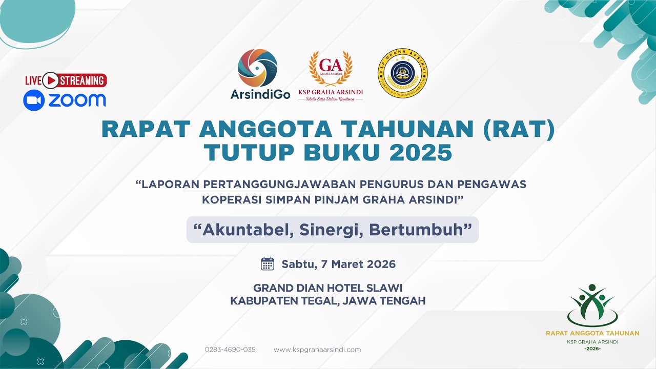 Rapat Anggota Tahunan KSP Graha Arsindi