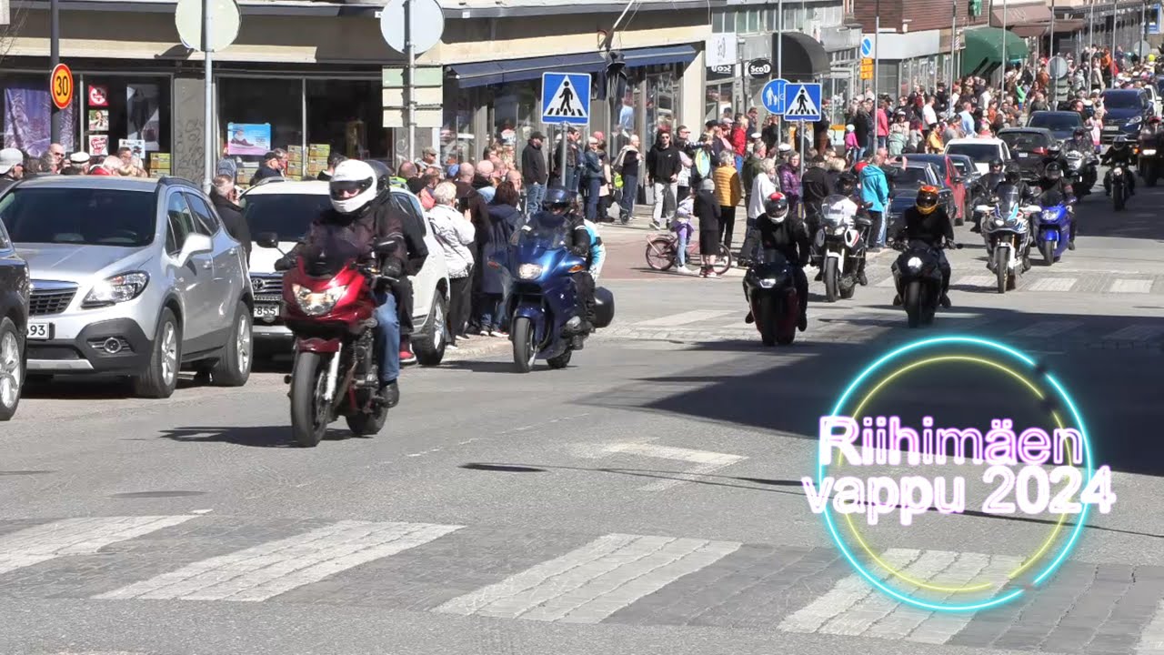 Riihimäen vappuajelu 2024
