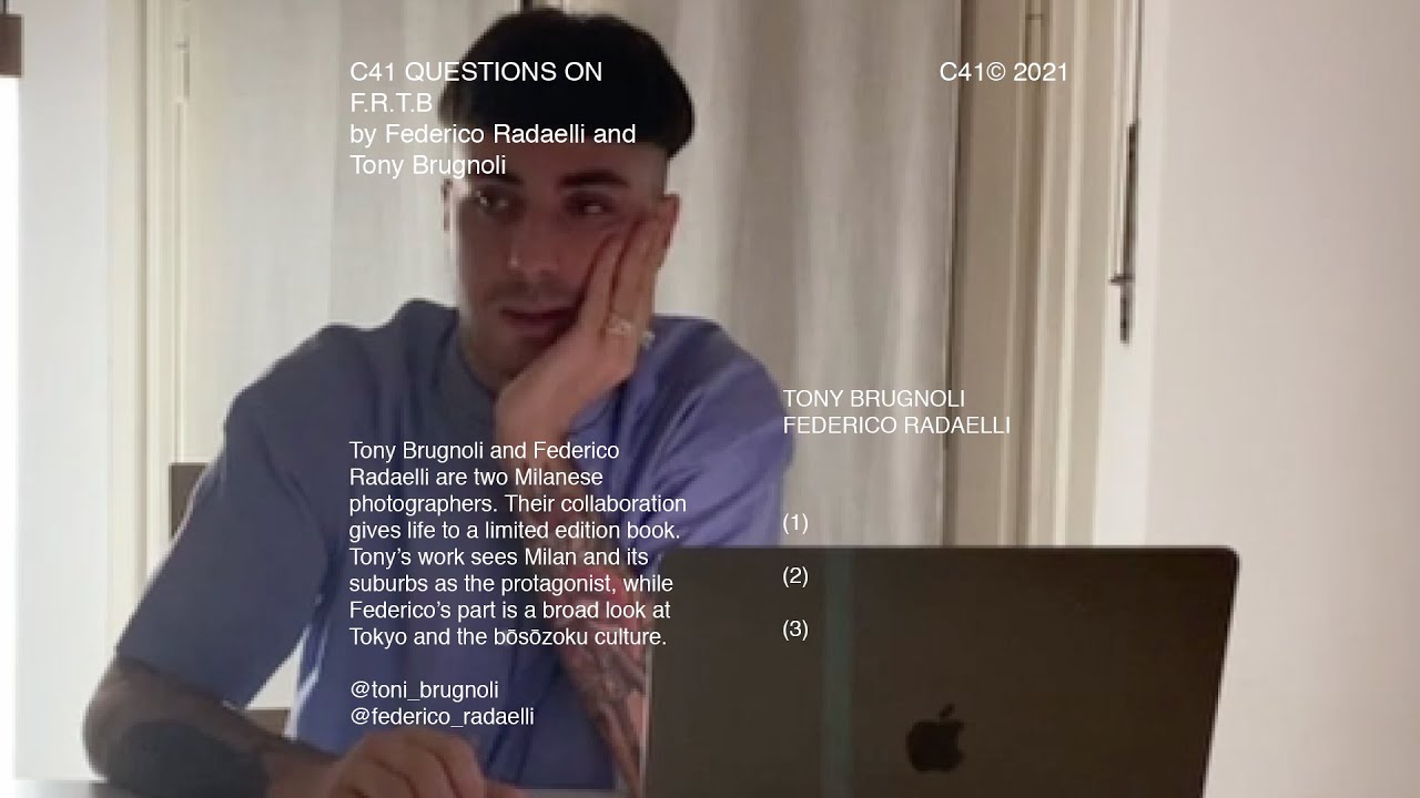 C41 Questions On with Tony Brugnoli and Federico Radaelli about car tuning