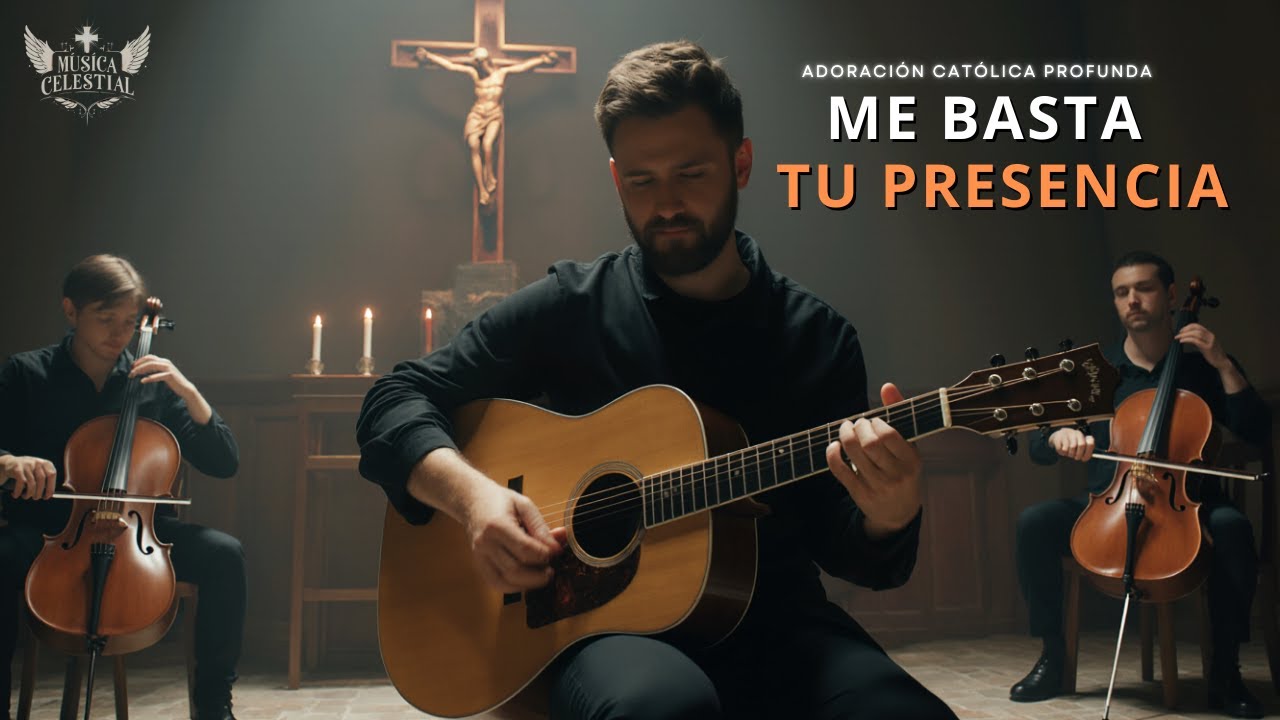 Me Basta Tu Presencia | ADORACIÓN CATÓLICA PROFUNDA | folk acústico y cuerdas