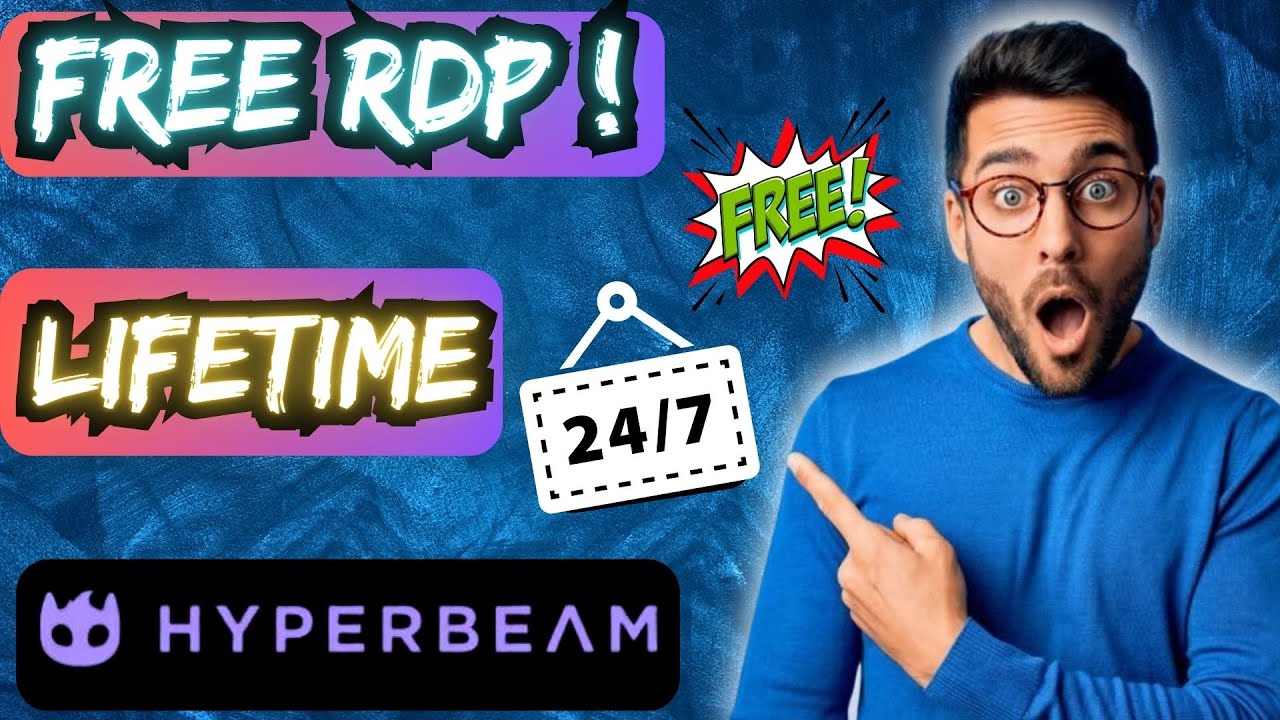 How to Get Free RDP | HYPERBEAM | Free RDP | 2023 @Techverz