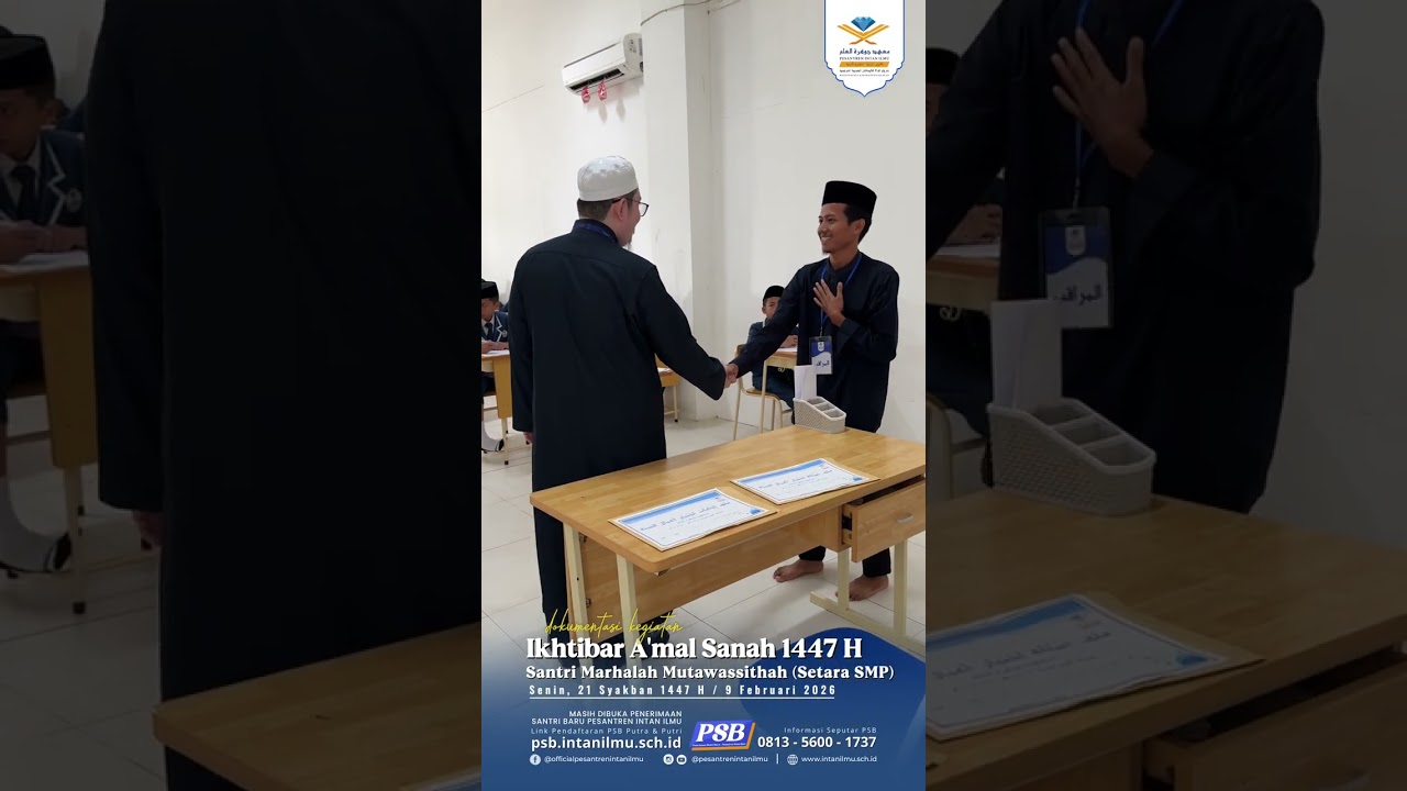 Dok. Ikhtibar A'mal Sanah 1447 H Marhalah Mutawassithah SMT 2 Tahun Ajaran 1447/1448 H - 2025/2026