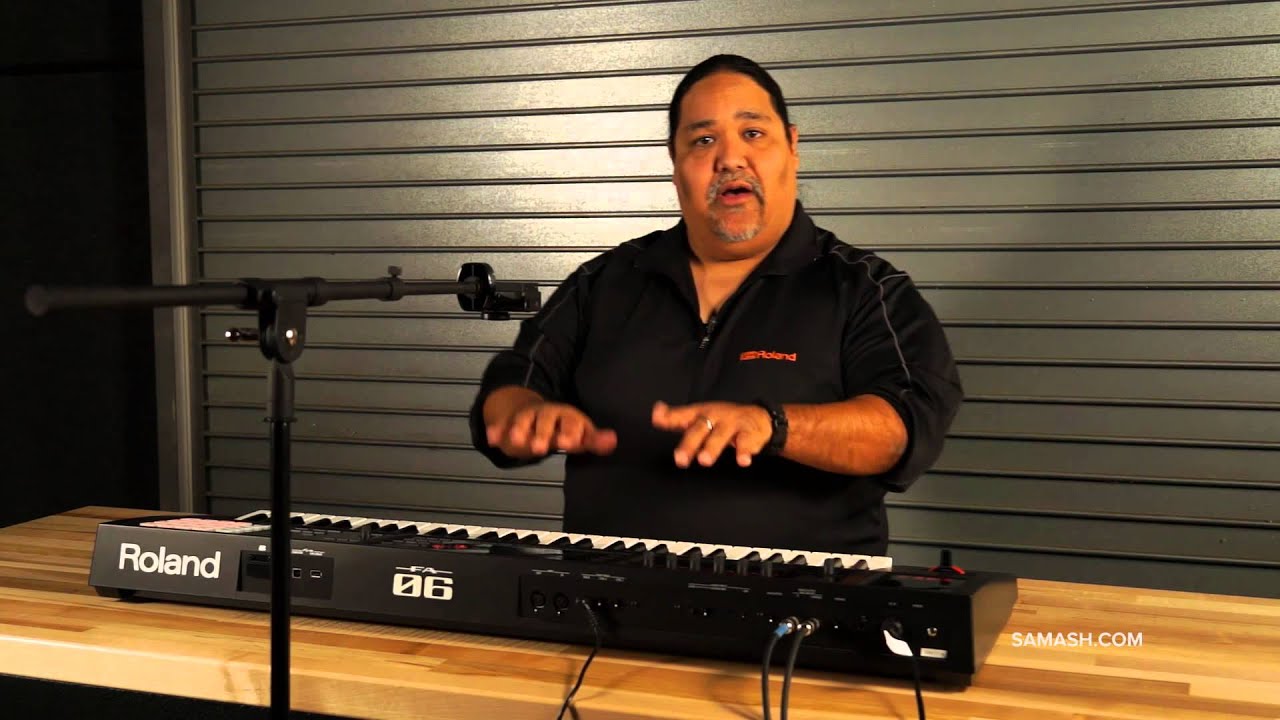 Roland FA-06 Music Workstation - Arpeggiator