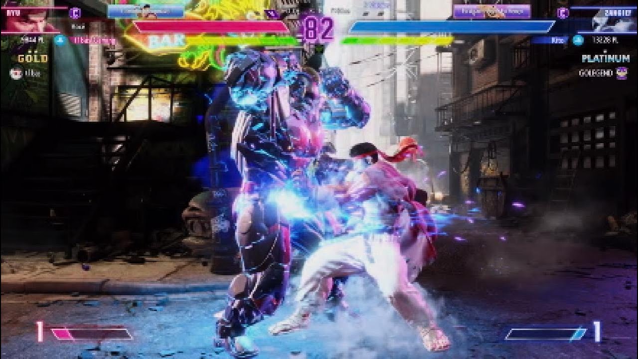 Ryu Vs Zangief Casual Match