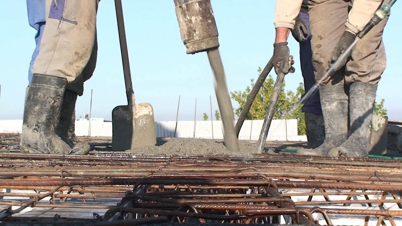 IZODOM 2000 Betonowanie stropu