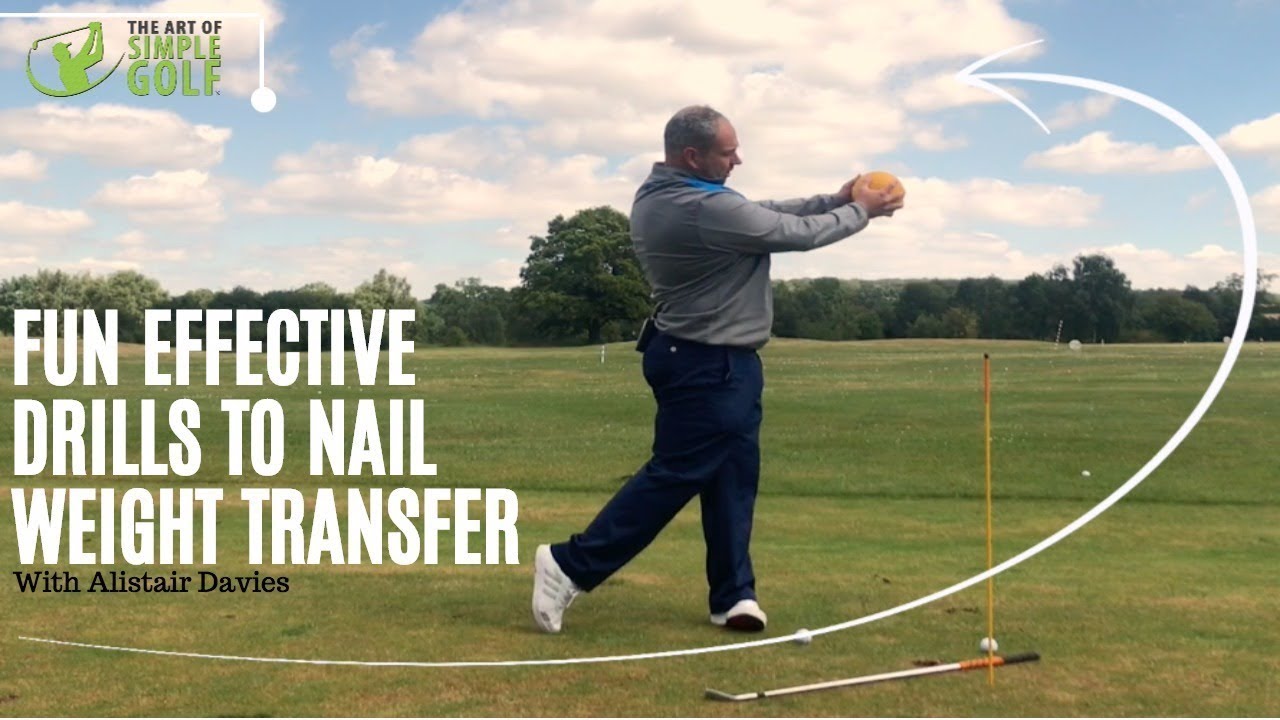 Weight Transfer Golf Swing Drills That Are Unique And Effective