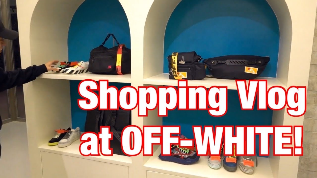 STREETWEAR  SHOPPING VLOG & HAUL: OFF-WHITE MANILA!