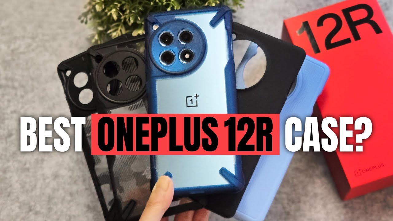 Which OnePlus 12R case is best for you? [OnePlus, Ringke, Tudia]