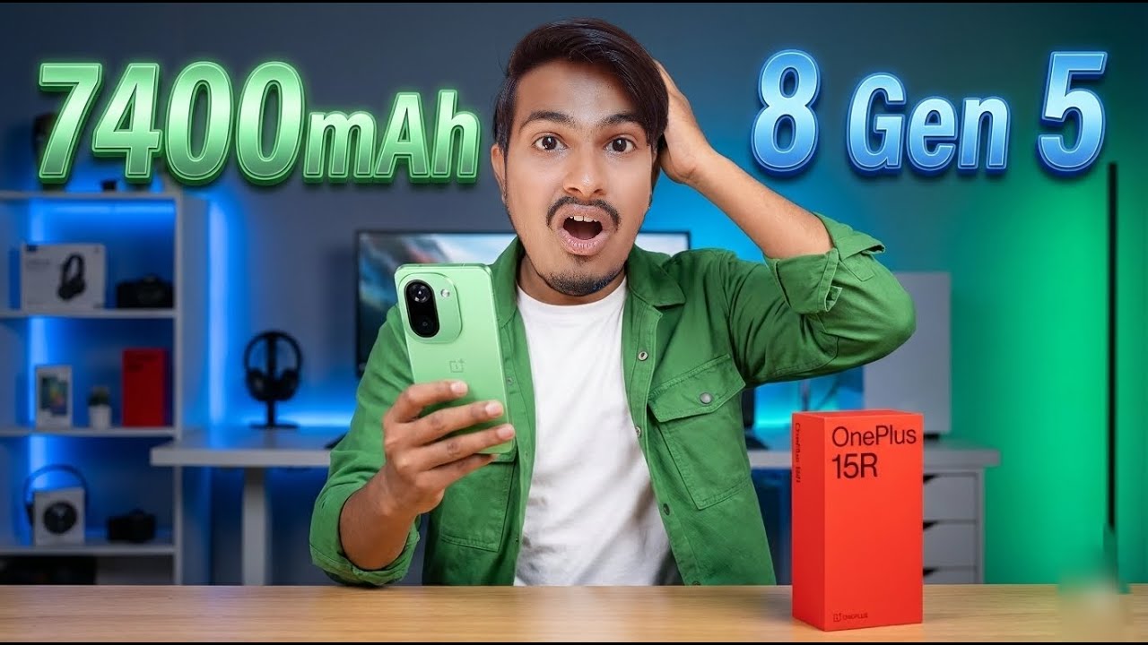 OnePlus 15R - Popular Phone | 7400mAh & SD 8 Gen 5 Combo 🔥