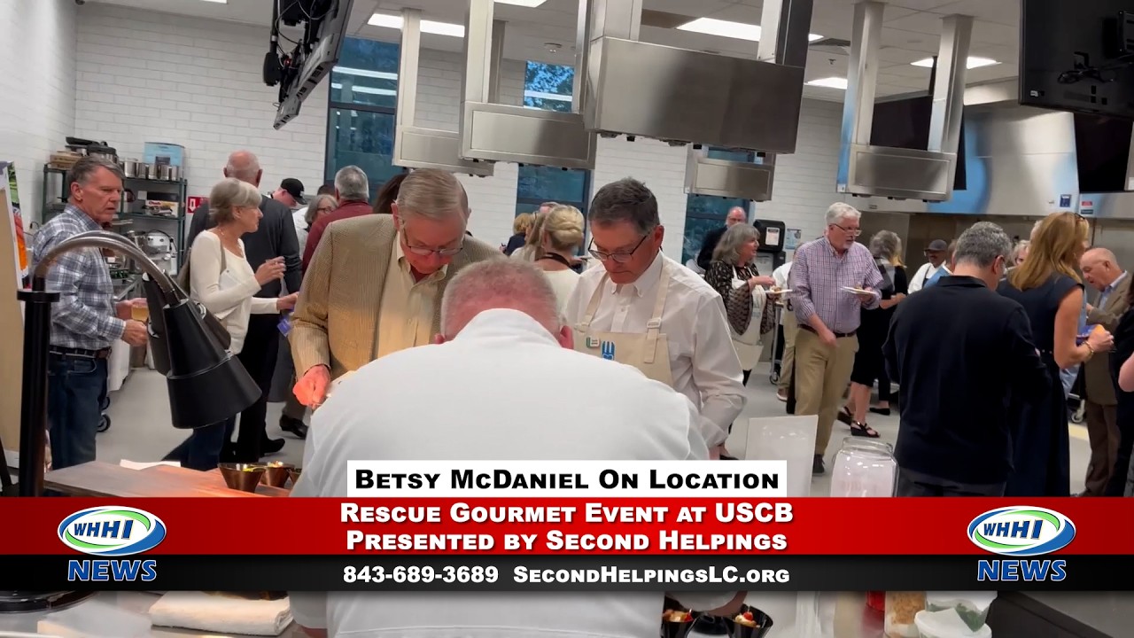 WHHI NEWS | Rescue Gourmet Event at USCB | Second Helpings | On Location | WHHITV