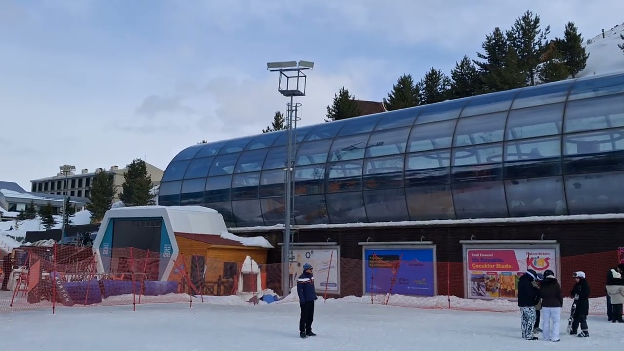 ERZURUM palandöken kayak merkezi.                28 OCAK 2026