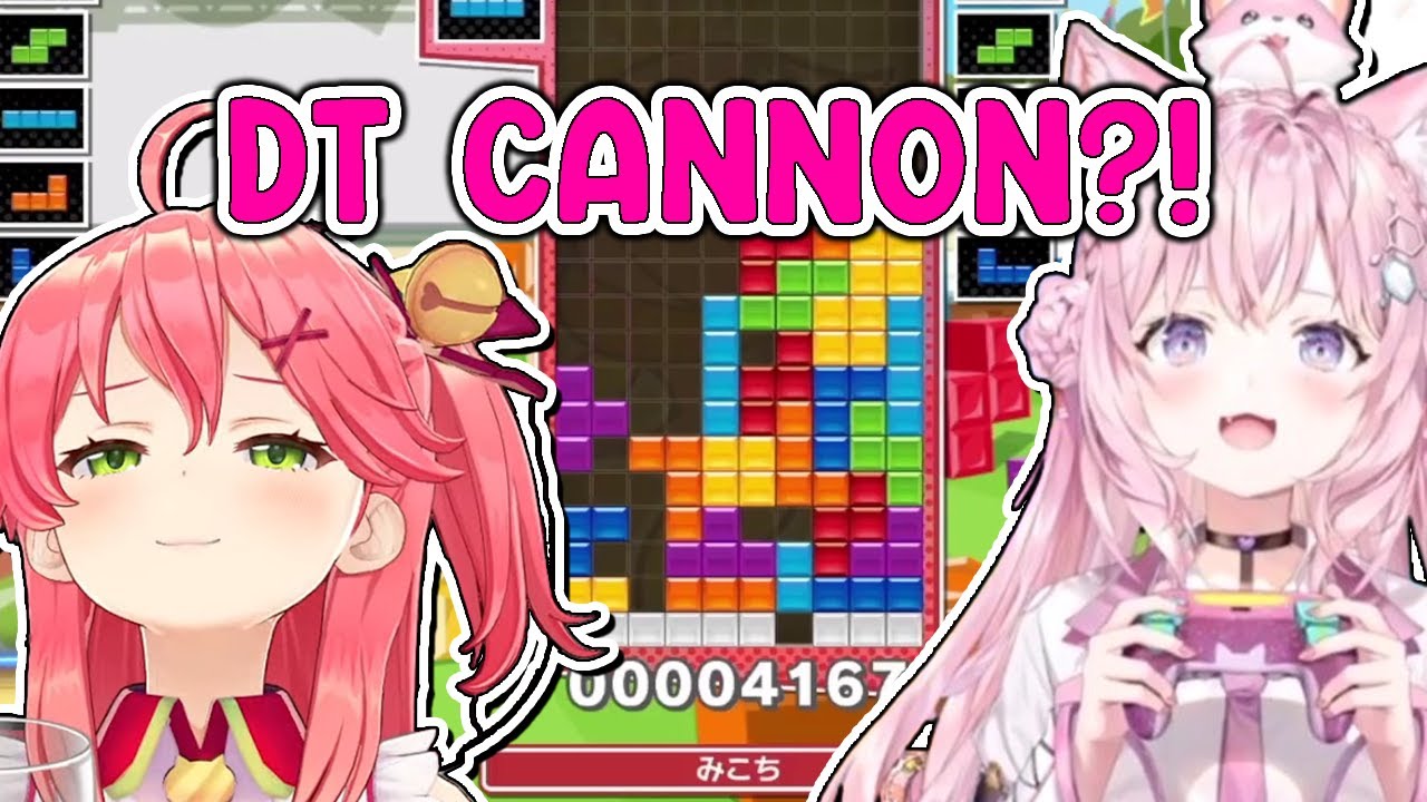 Koyori finds Miko nyesan has mastered the DT cannon