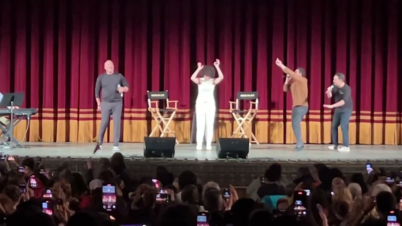 Christopher Jackson and Mandy Gonzalez sing “when you’re home” with Lin Miranda and special guest!