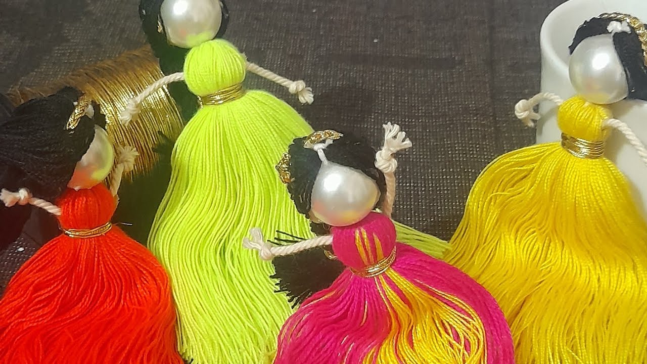 #How to make yarn/woolen Doll at home | Easy Doll Making Tutorial | DIY Room Decor | handmade doll