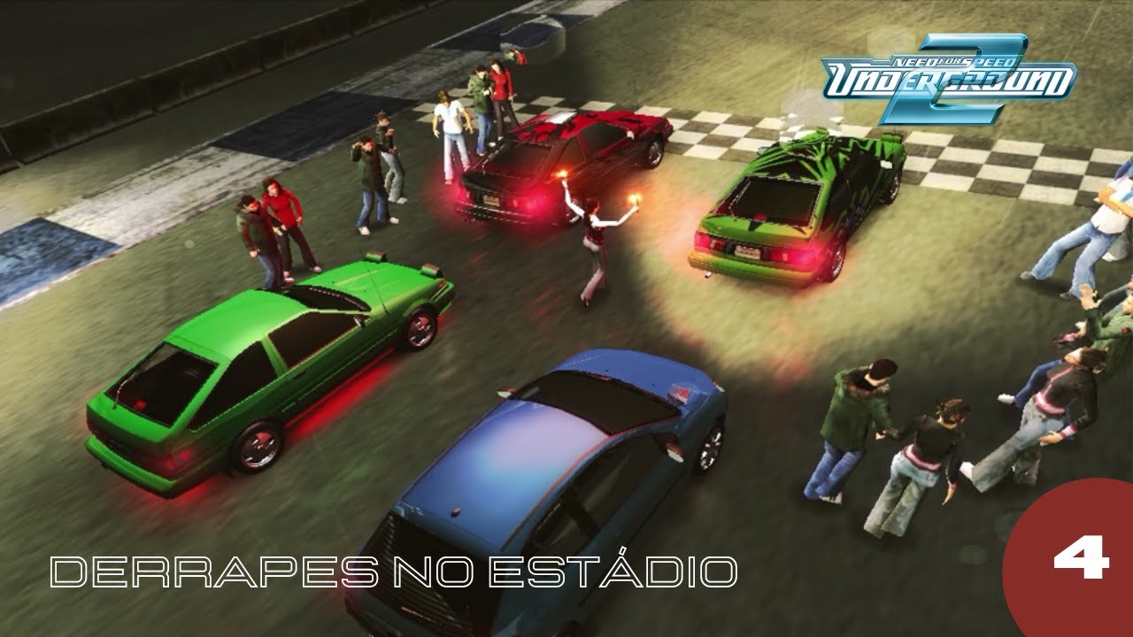 NEED FOR SPEED: UNDERGROUND 2 - DERRAPES NO ESTÁDIO #4