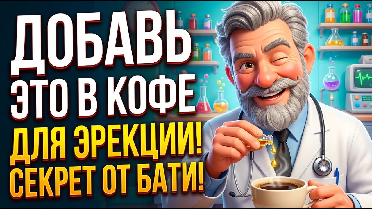 СТОЯК КАК В 20! добавь ЭТО в КОФЕ!