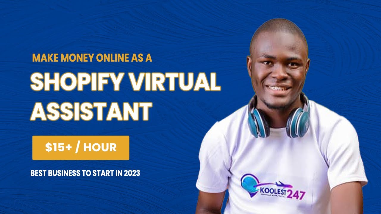Passive income: Make money online as a Shopify virtual assistant -  Best business to start in 2023