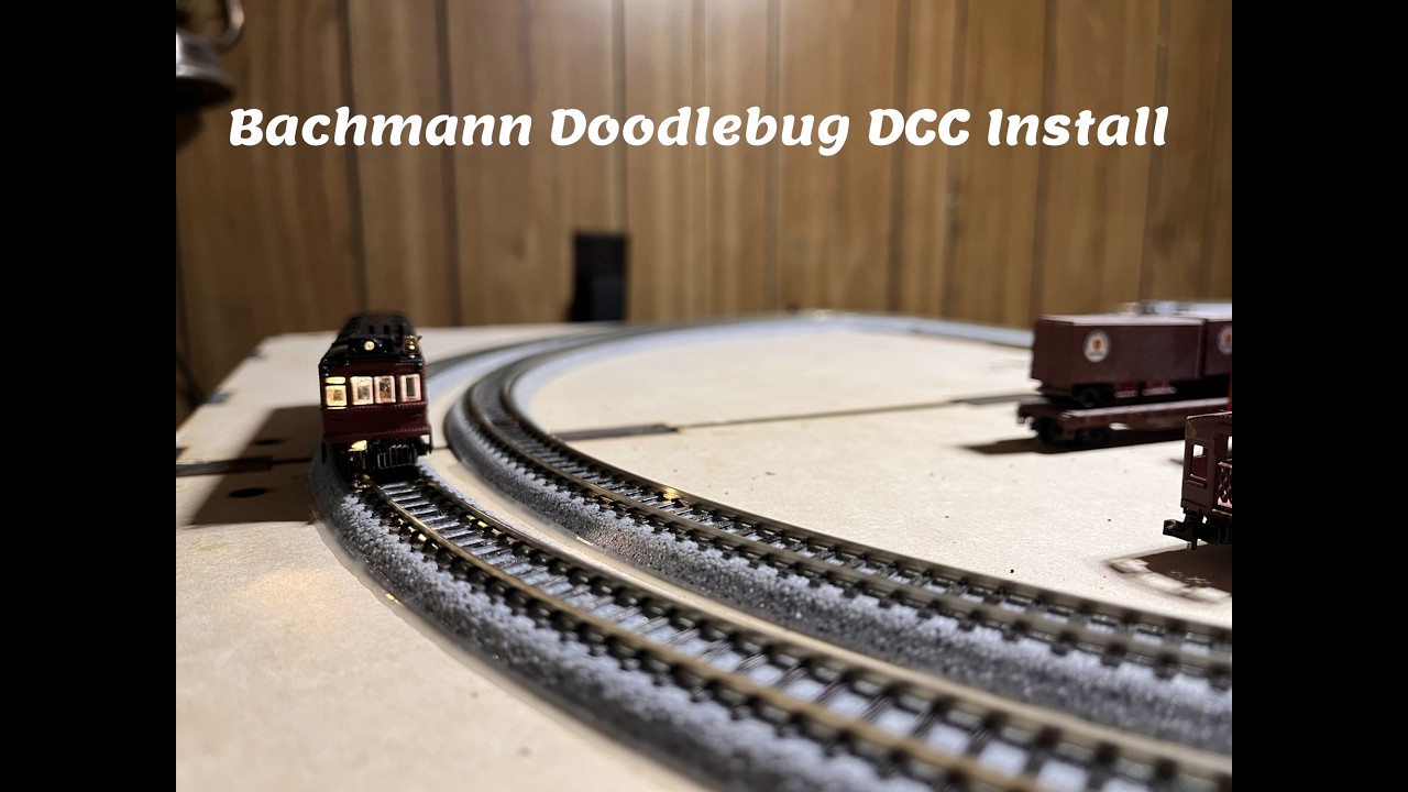 Bachmann Doodlebug DCC Install