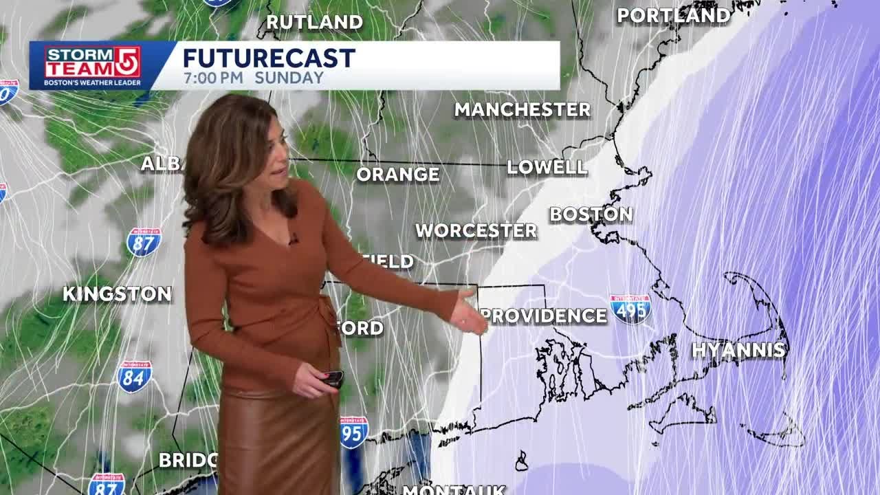 Video: Coldest day of year before snow moves in