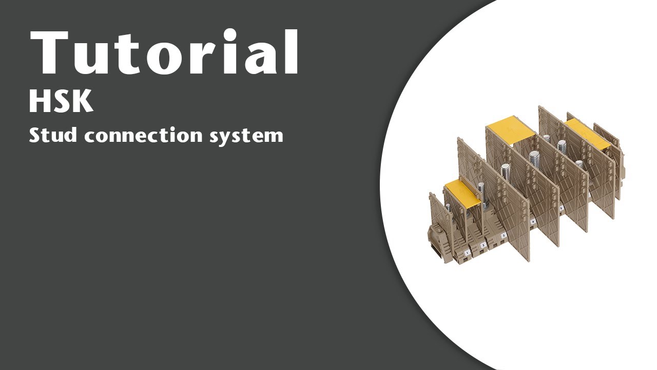 Tutorial HSK | Stud connection system
