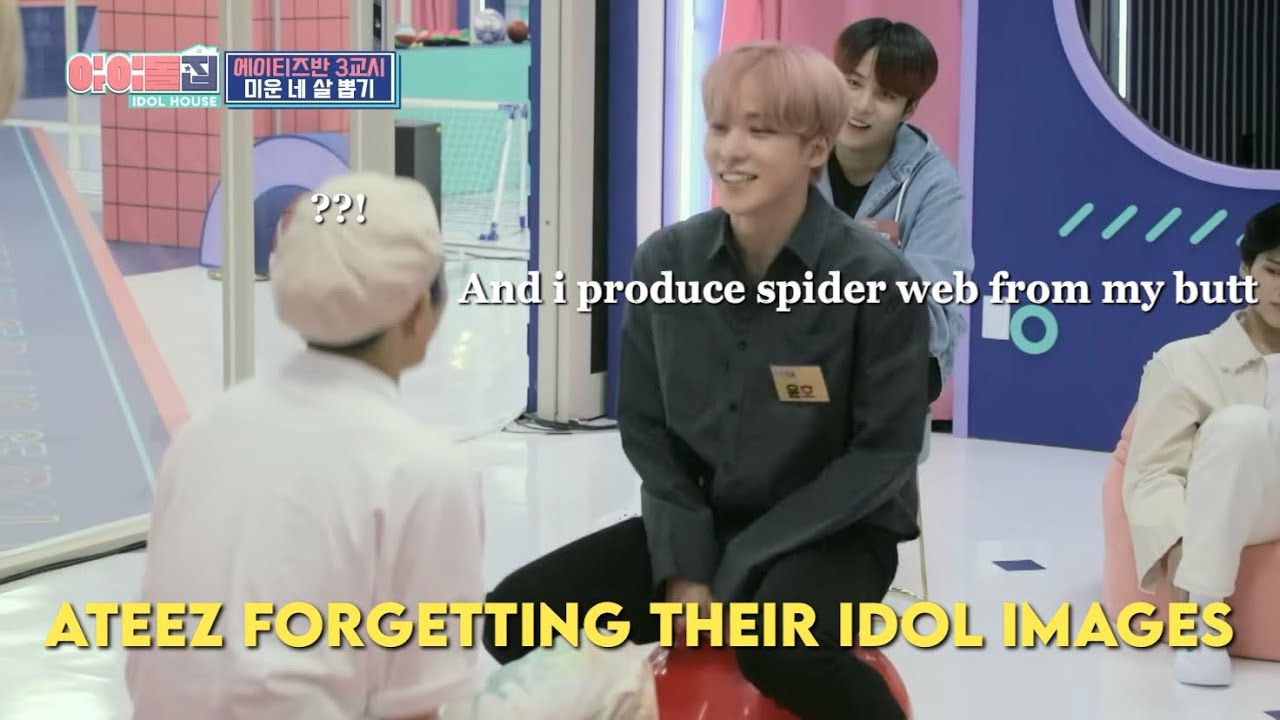 Ateez forgetting their idol image