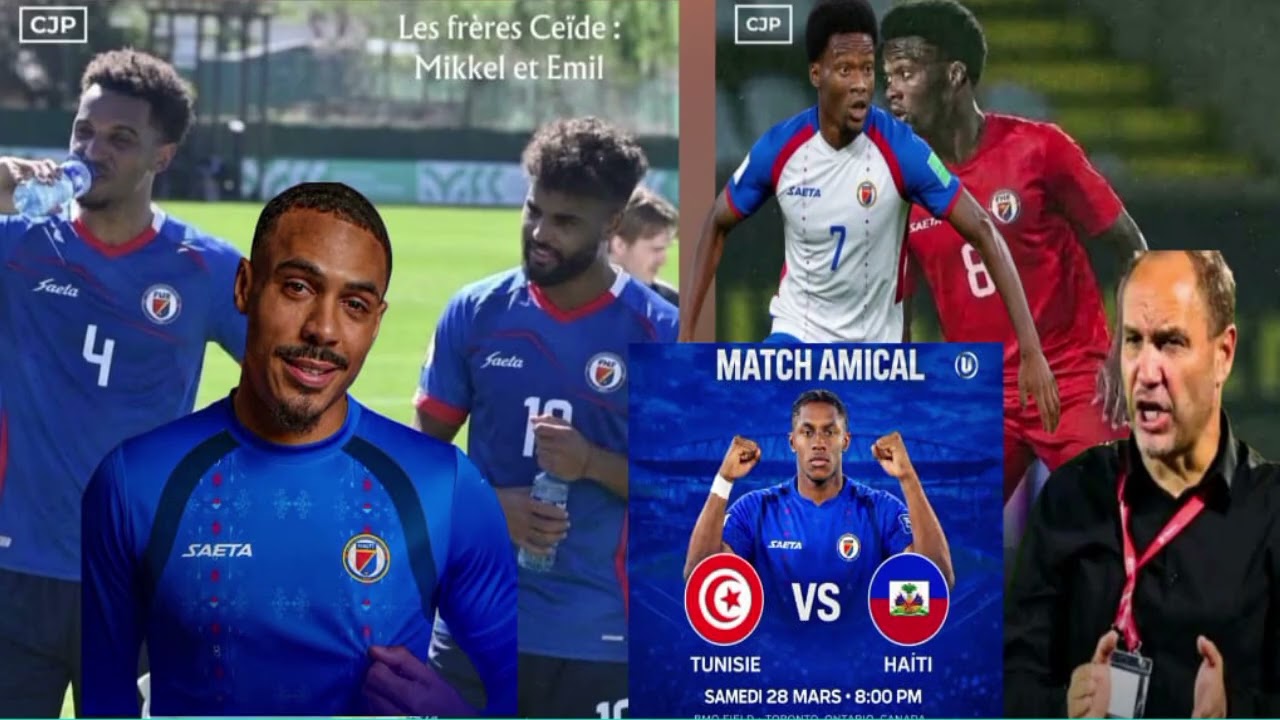 Tre Bonn nouvel pou seleksyon jean baptiste Gorby Emil mikkel rejwen ekip la lis jwè yo nap pou matc