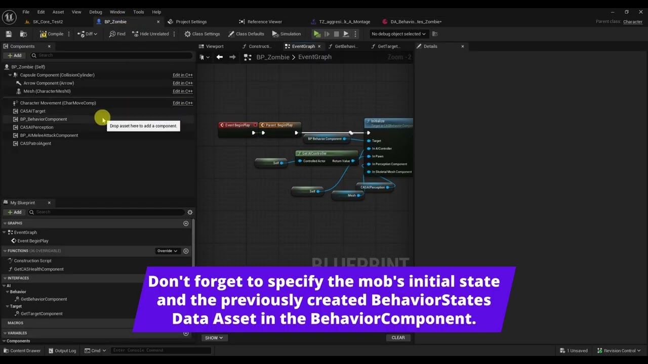 Pro AI Tools Tutorial #1 - Behavior States, Perception, Teams