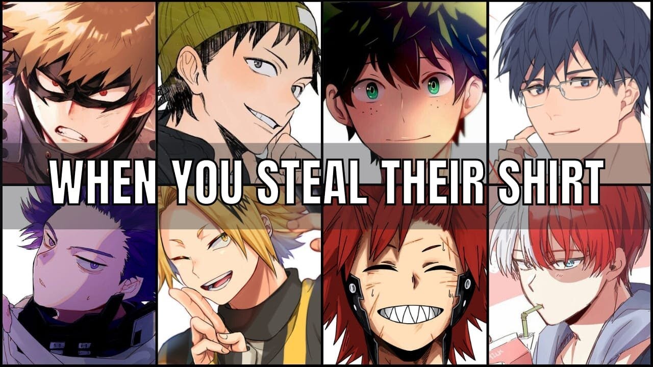 When you steal his hoodie | bnha x Listener | MHA ASMR