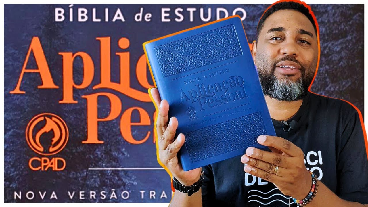 👑BÍBLIA DE ESTUDO APLICAÇÃO PESSOAL - Nova Edição NVT - Bíblia de Estudo | Flávio Sacramento